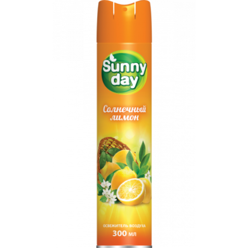 Освежитель воздуха SUNNY DAY  Солнечный лимон 300мл фото