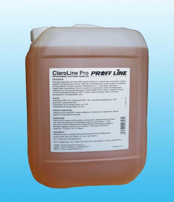 ClaroLine Pro Универсальное средство для ежедневной уборки, 10 л. фото