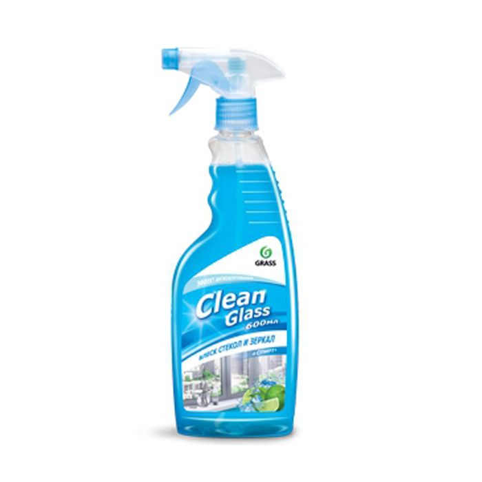 Clean Glass, блеск стекол и зеркал (голубая лагуна), 600мл фото