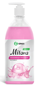 Milana fruit bubbles, жидкое крем-мыло с дозатором, 1000 мл фото
