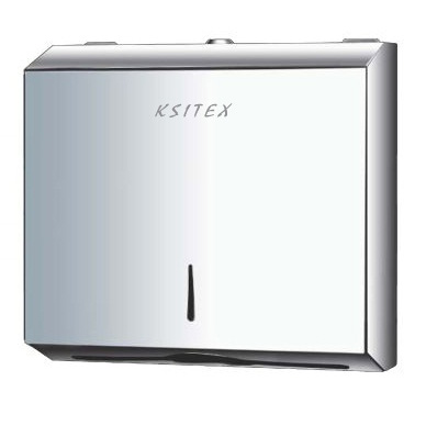 Ksitex диспенсер для полотенец, нержавеющая сталь, глянцевый фото